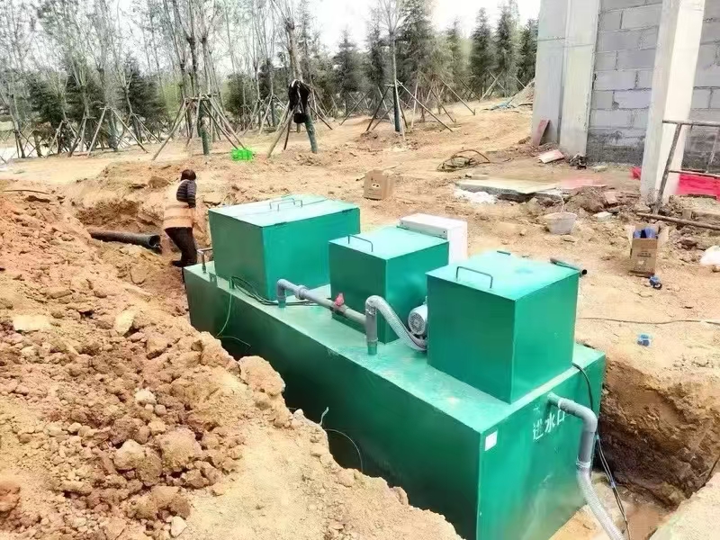 湖北黃岡市廠區污水處理設備一體化污水處理設備